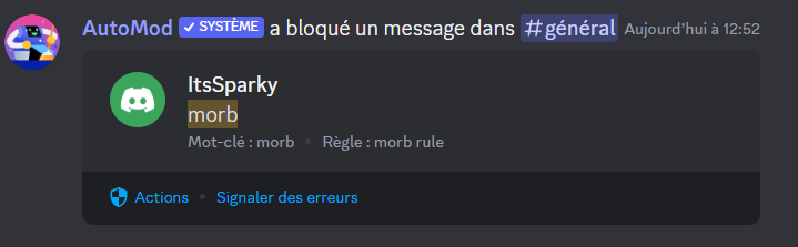Alert Example